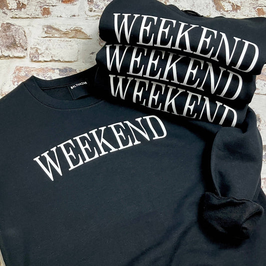 Weekend Sweatshirt | Black