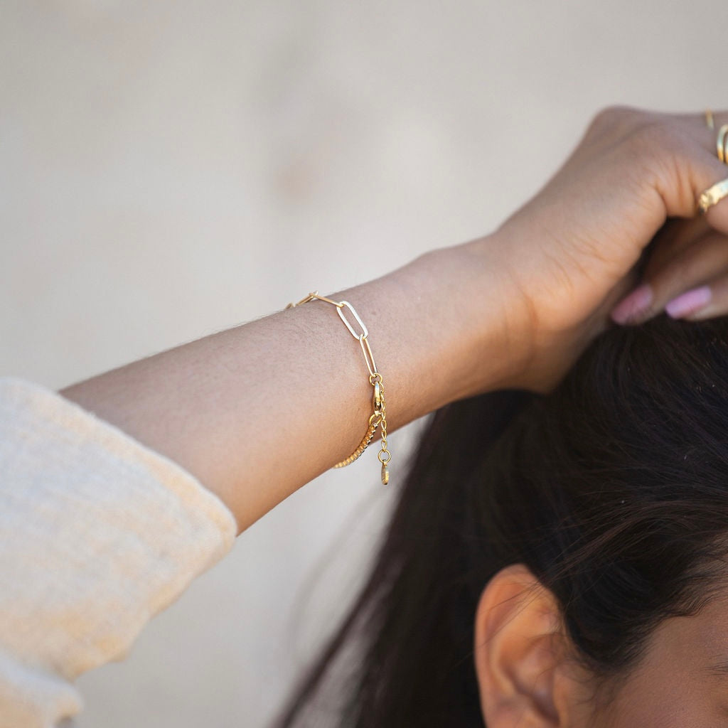 Alice Paperclip Bracelet
