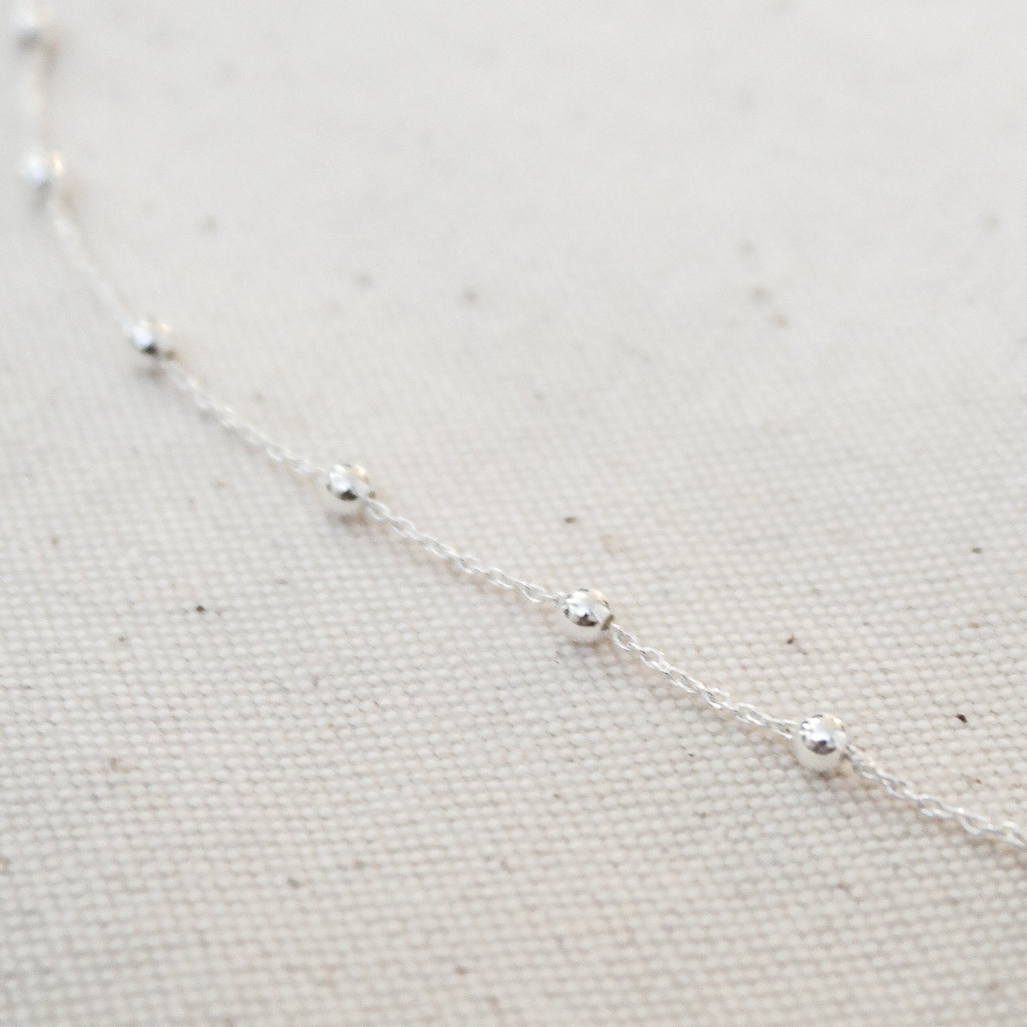 Satellite Bead Chain Necklace