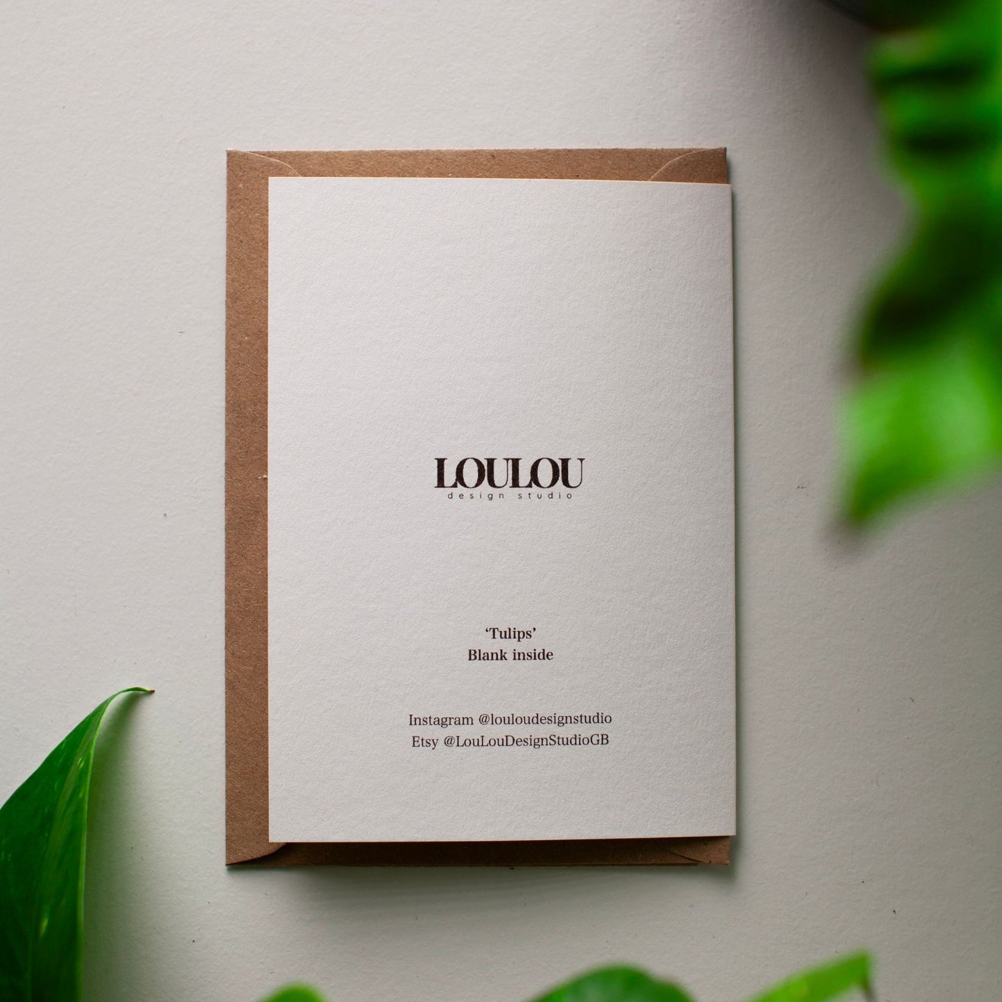 Tulips Card