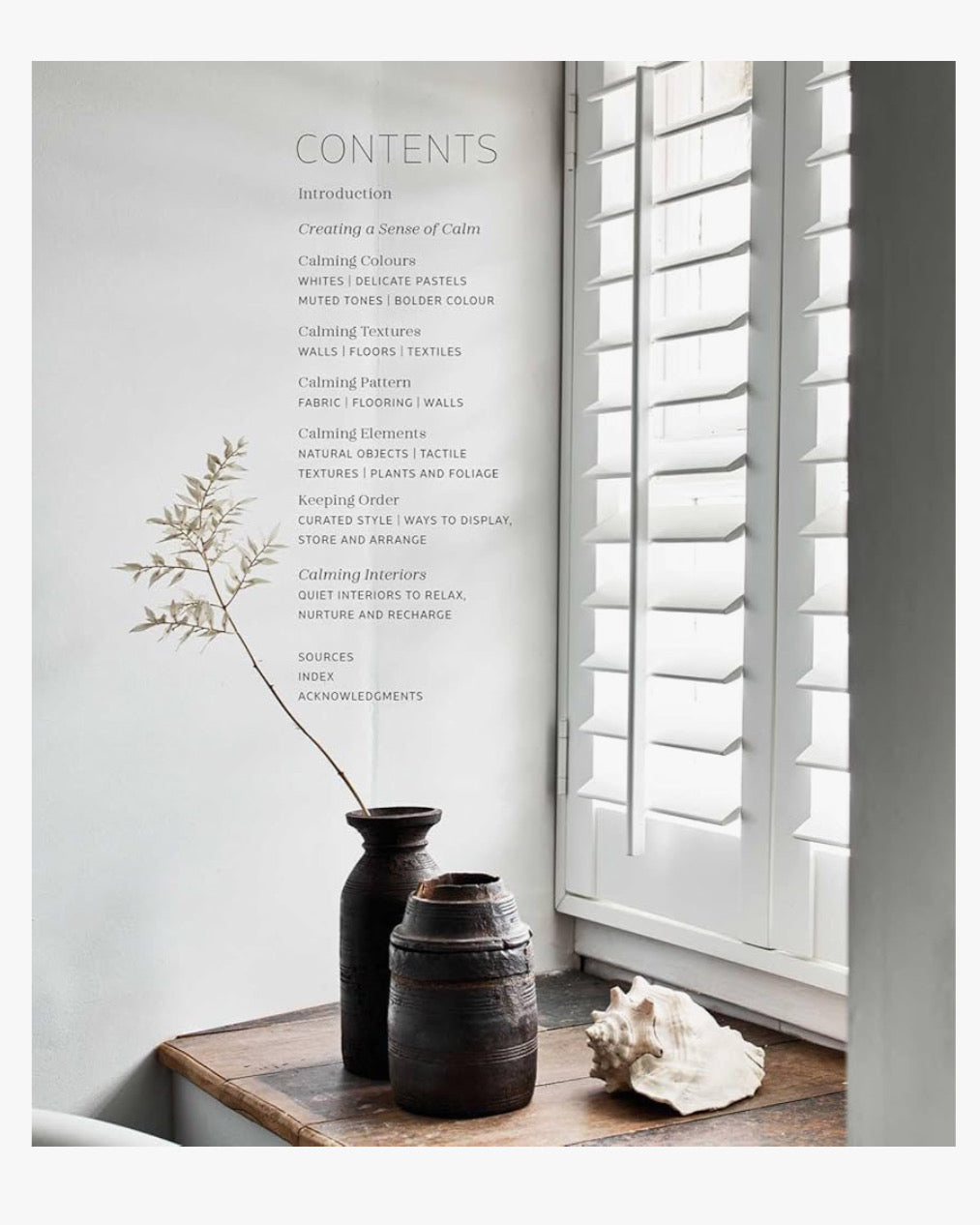 Calm | Hardback Book