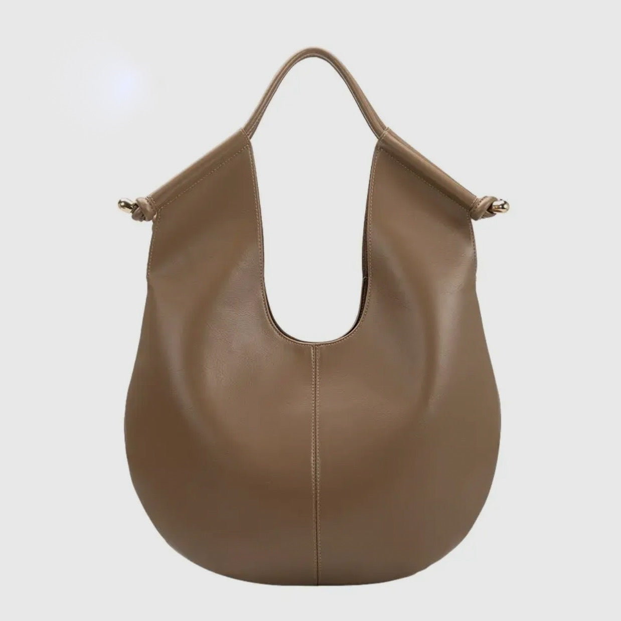 Tracy Recycled Vegan Shoulder Bag | Mushroom