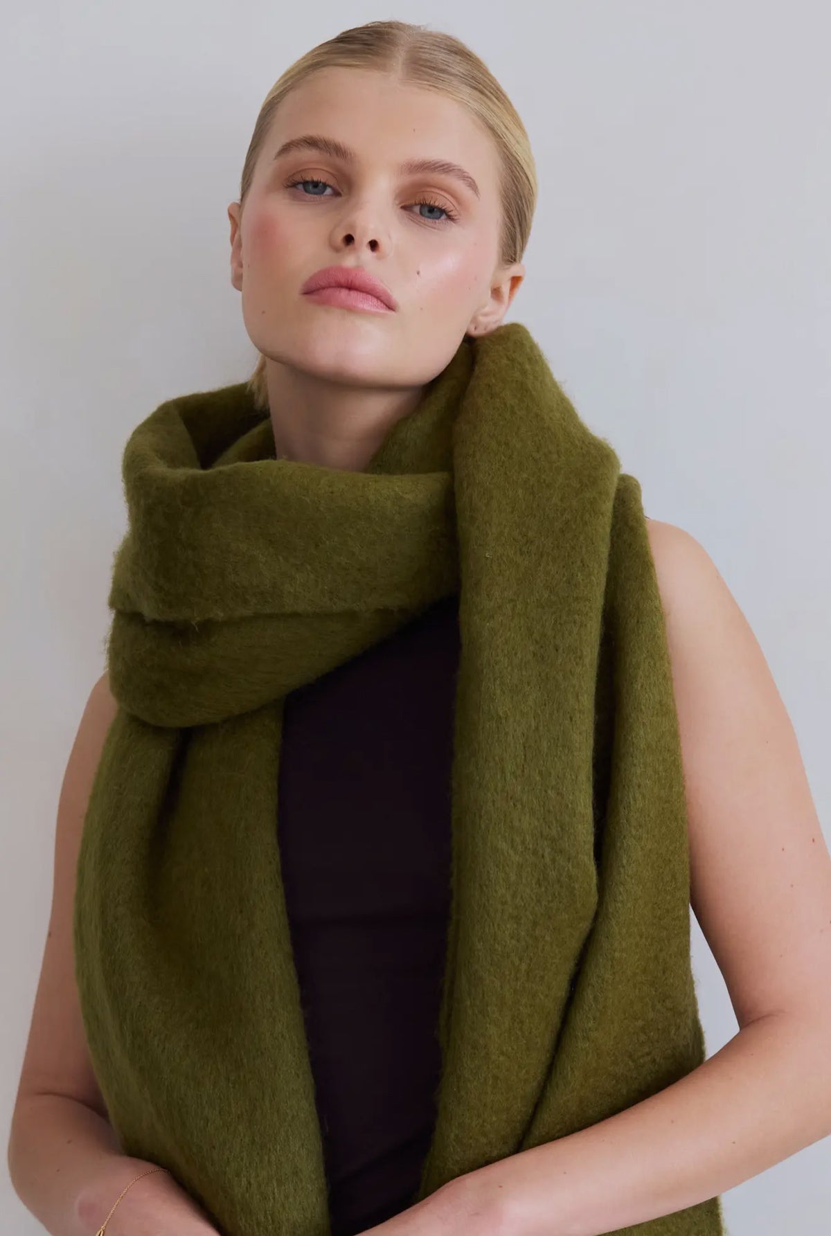 The Reykjavik Scarf | 100% Recycled | Sea Kelp