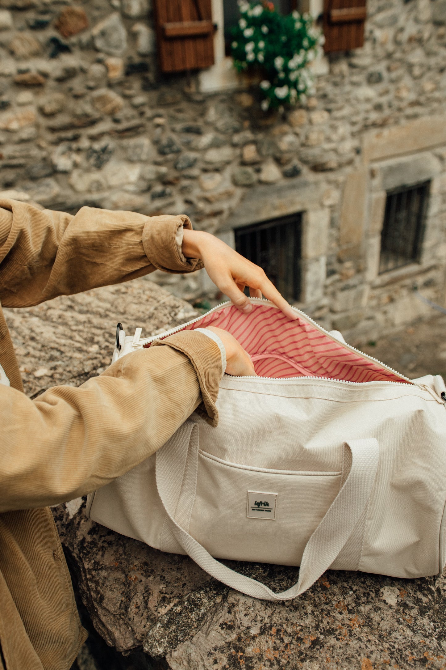 Getaway Bag | Ecru
