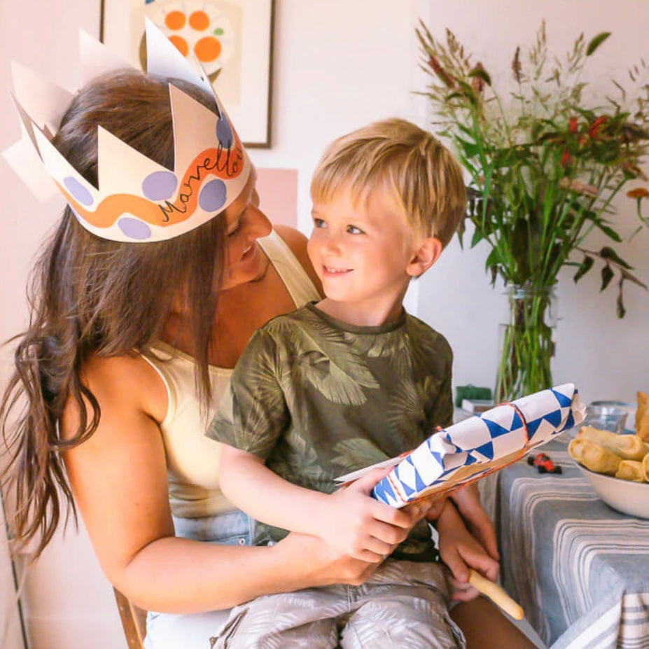 Marvellous Mother Party Hat Card