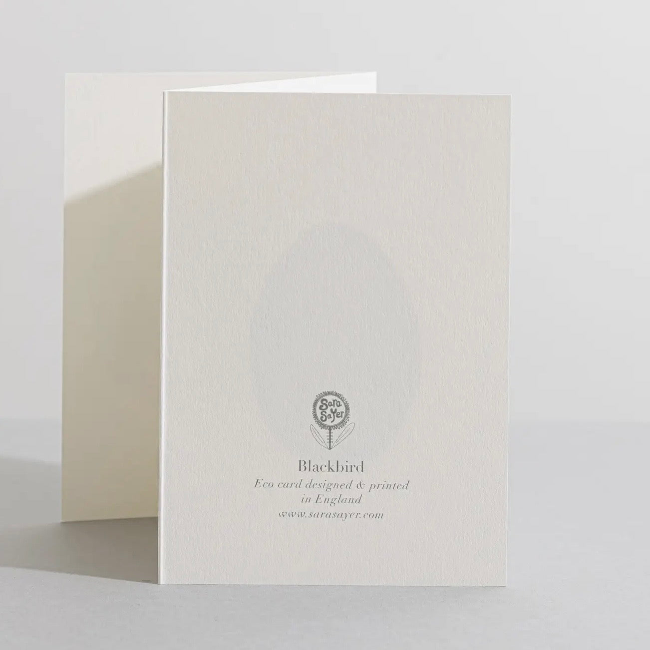 Blackbird Concertina Card