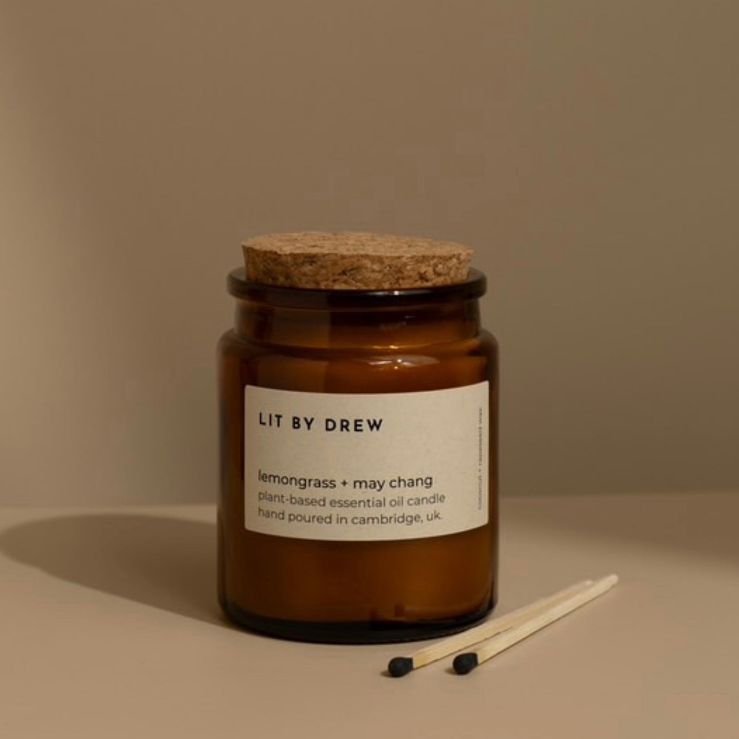 Lemongrass + May Chang | Pure Essential Oil Candle