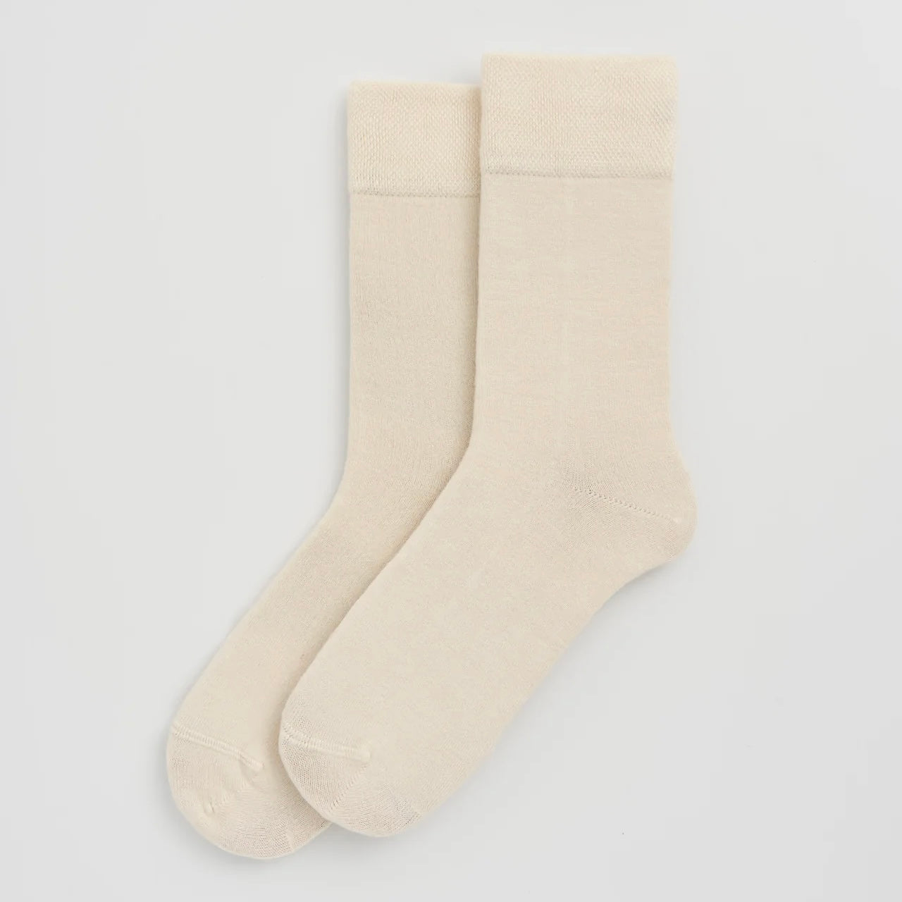 Bamboo Socks + Dustbag | Clotted Cream