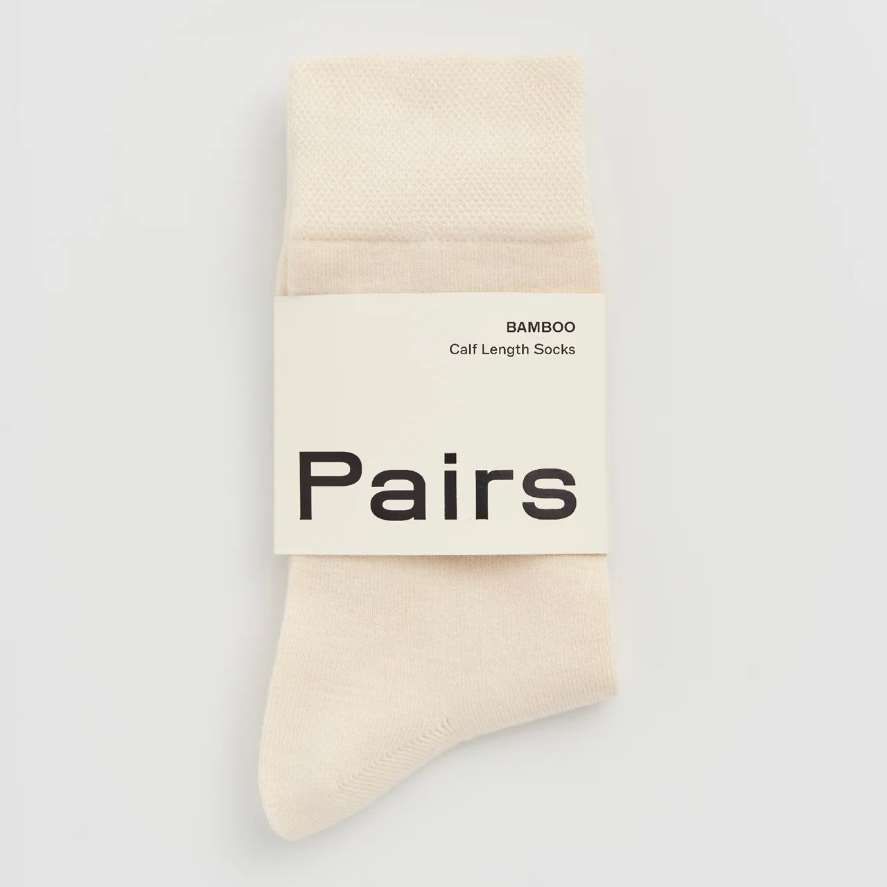 Bamboo Socks + Dustbag | Clotted Cream