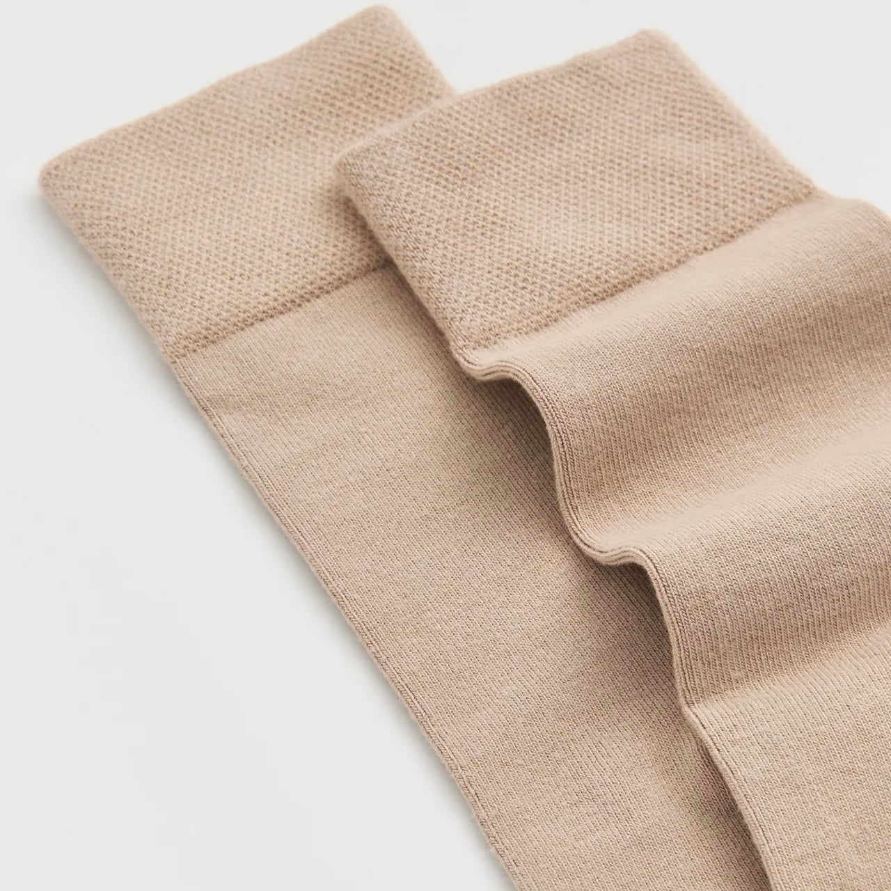 Bamboo Socks + Dustbag | Milky Tea Beige