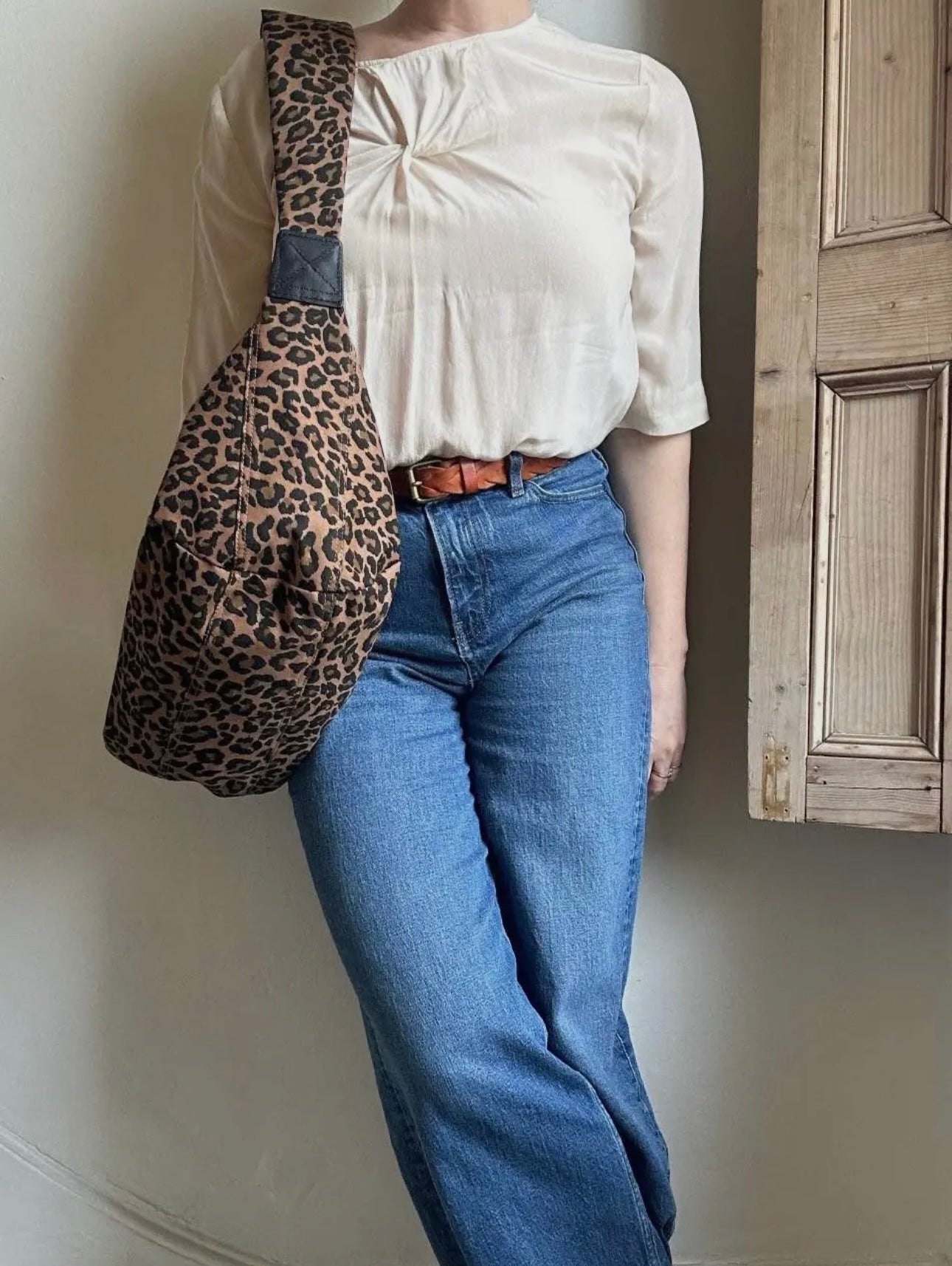 Brixton Crossbody Bag | Leopard Print