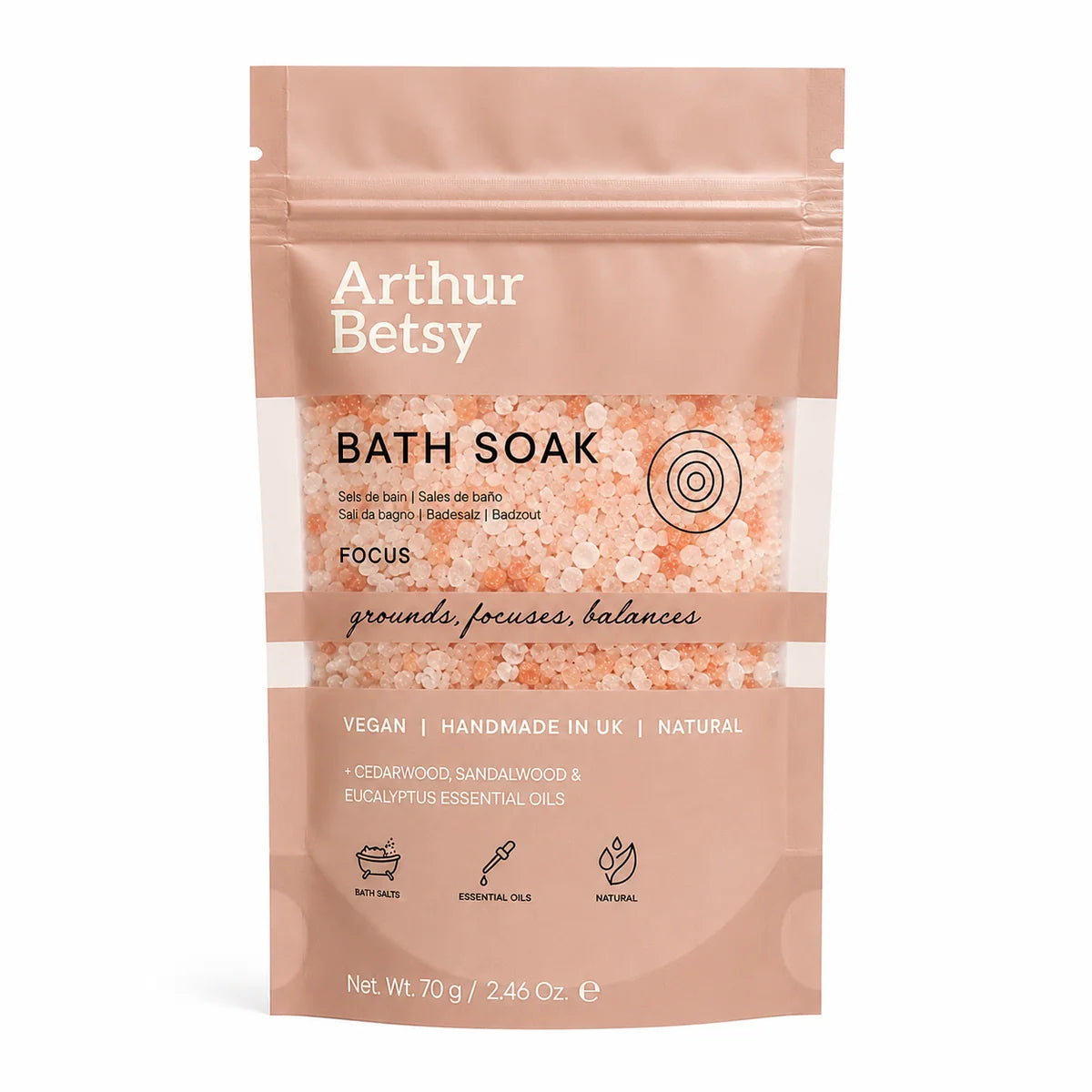 Aromatherapy Bath Salts | Focus