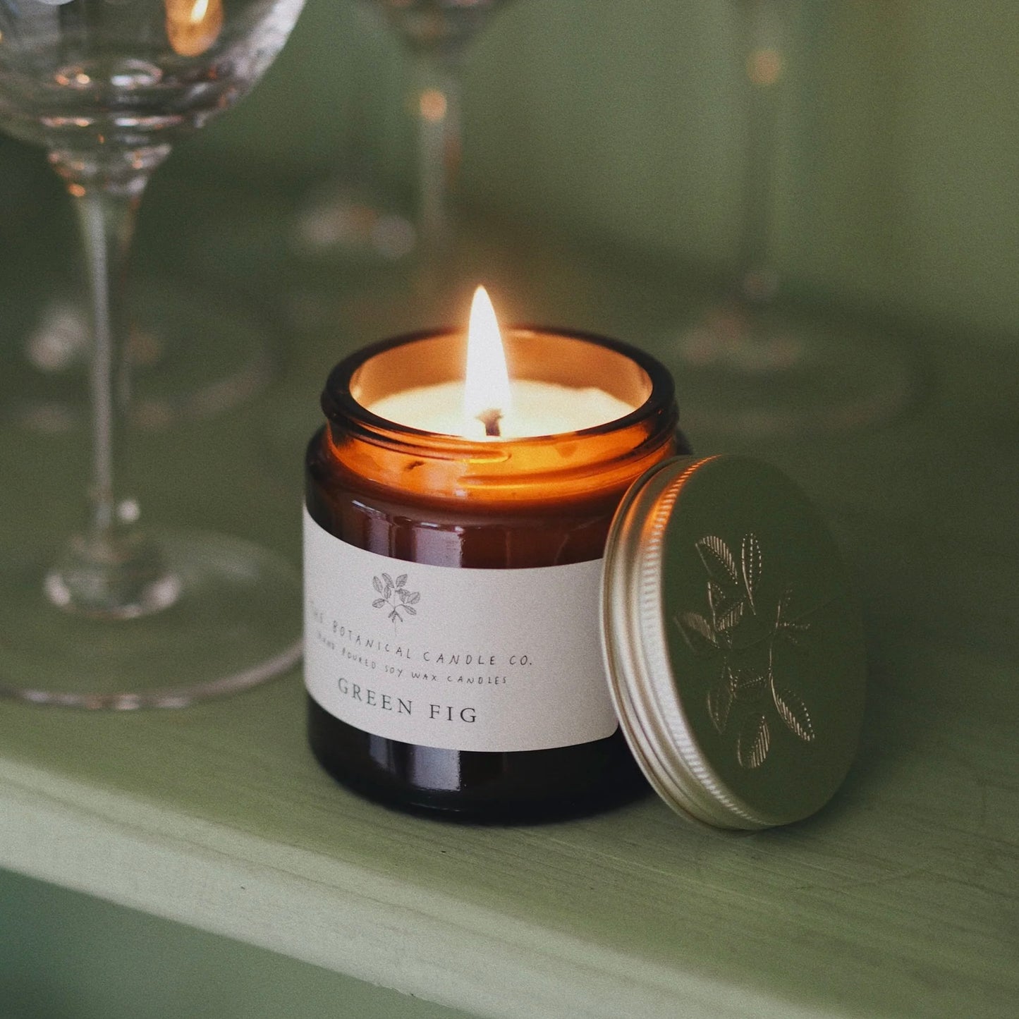 GREEN FIG | Soy Wax Candle 120ml