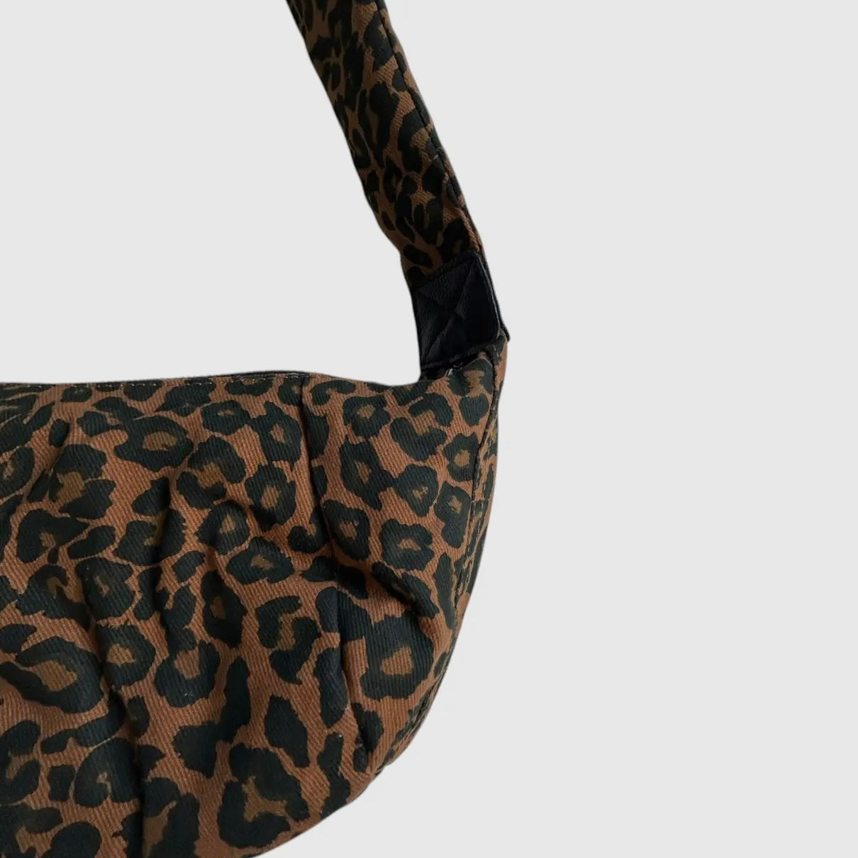 Small Brixton Crossbody Bag | Leopard Print