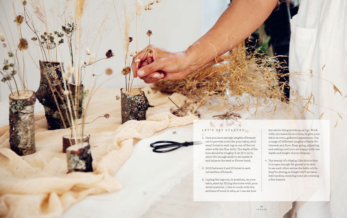 EVERLASTINGS Create With Dried Flowers | Book