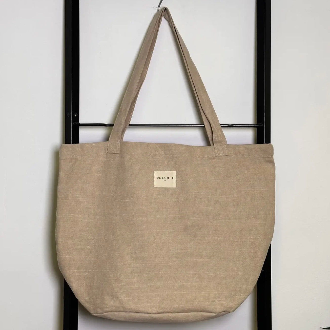 Large Linen shopper Bag | Sand