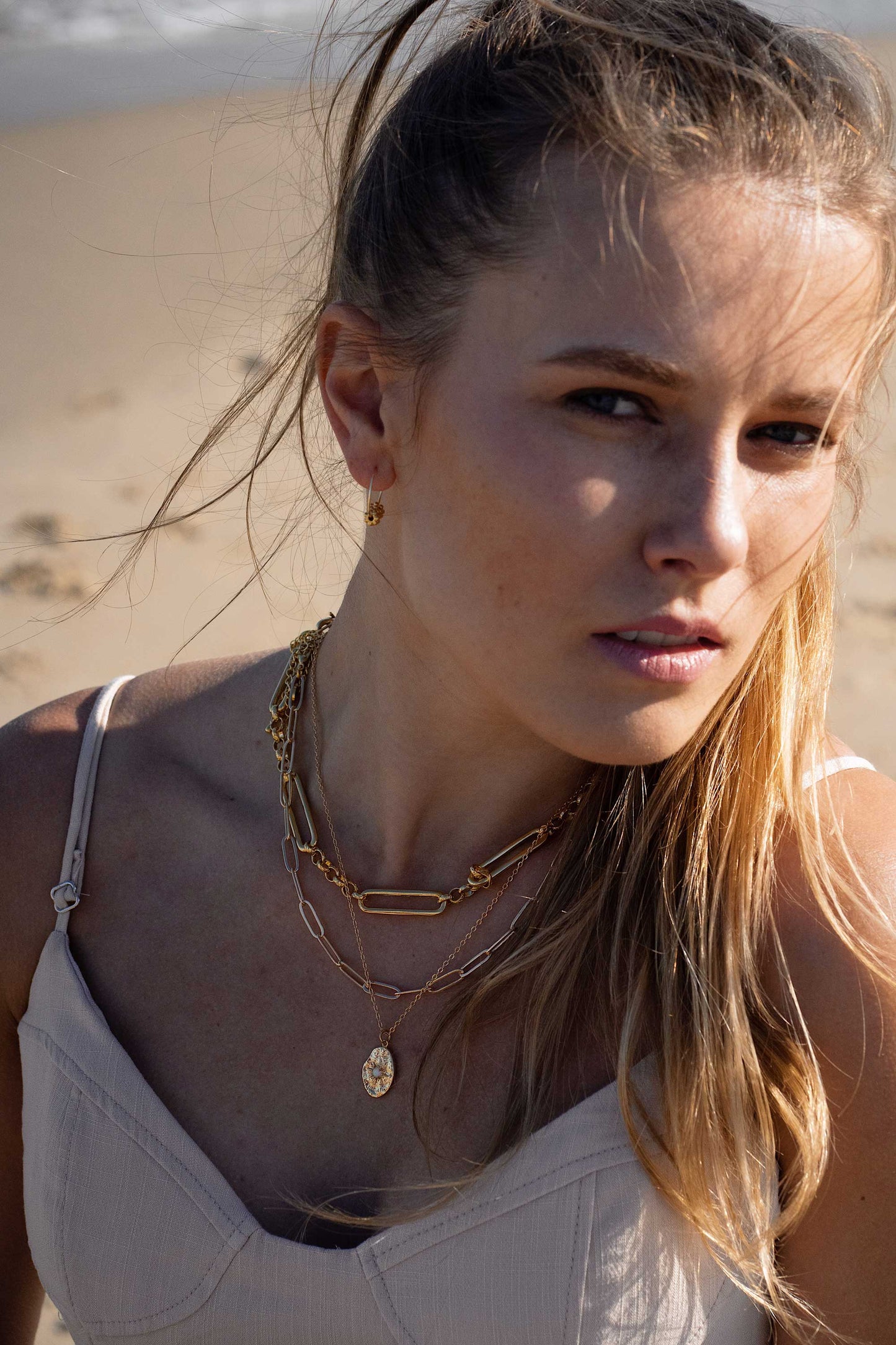 Alice Paperclip Necklace
