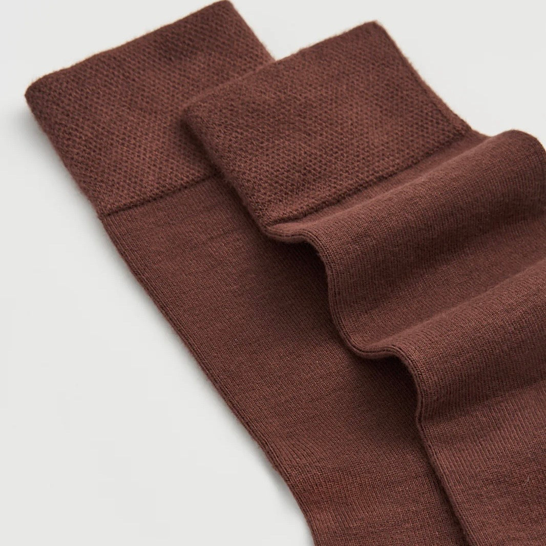 Bamboo Socks | Earth Brown