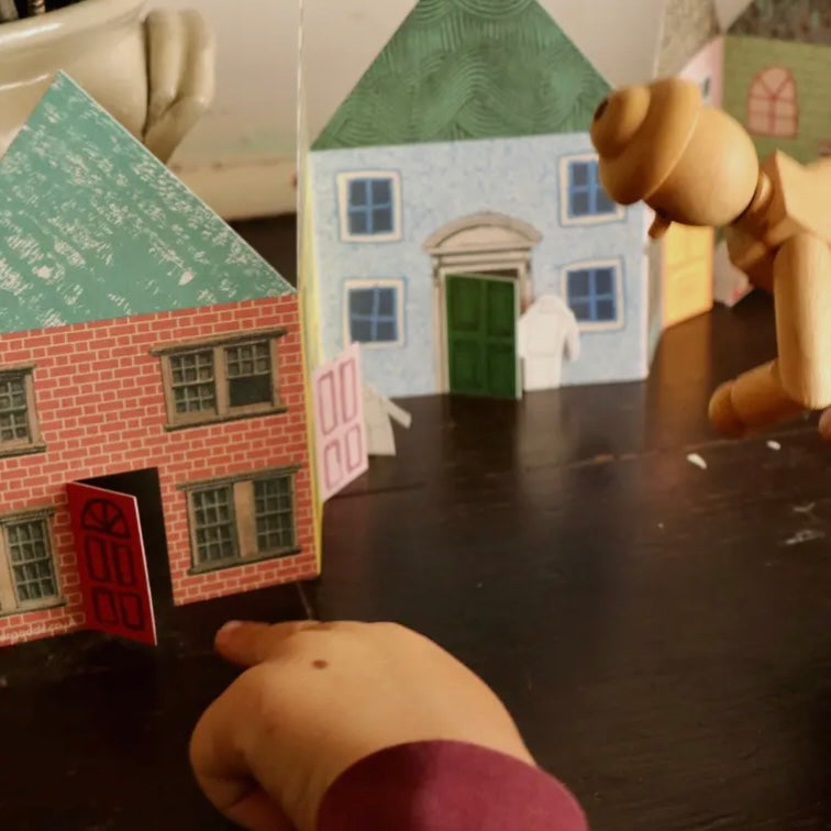 House Concertina Card