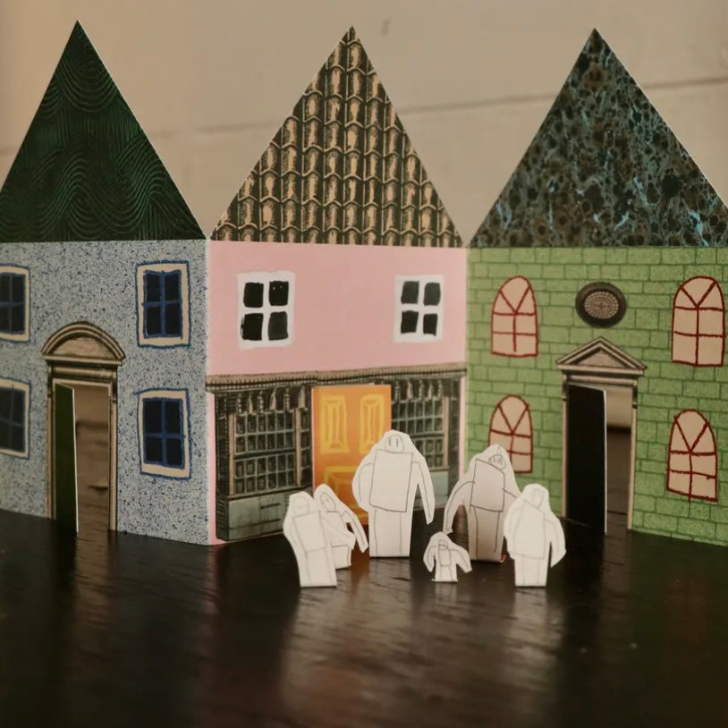 House Concertina Card