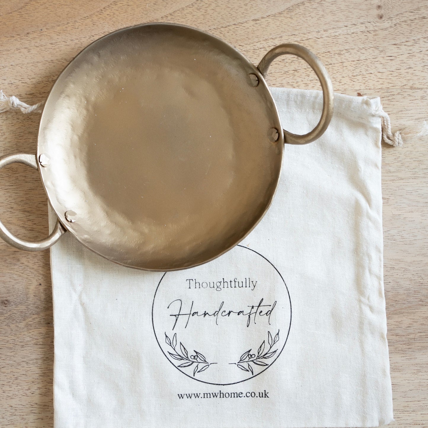 Forged Round Candle Plate