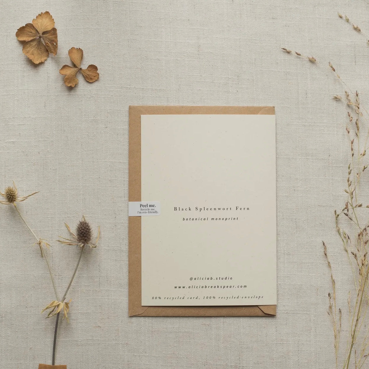 Botanical Greeting Card | Fern