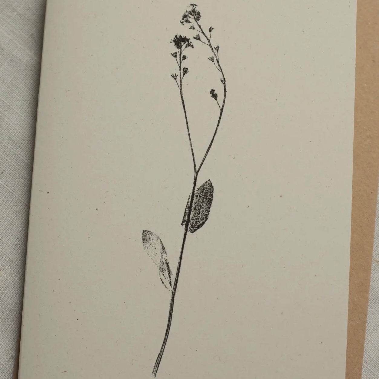 Botanical Greeting Card | Forget-Me-Not