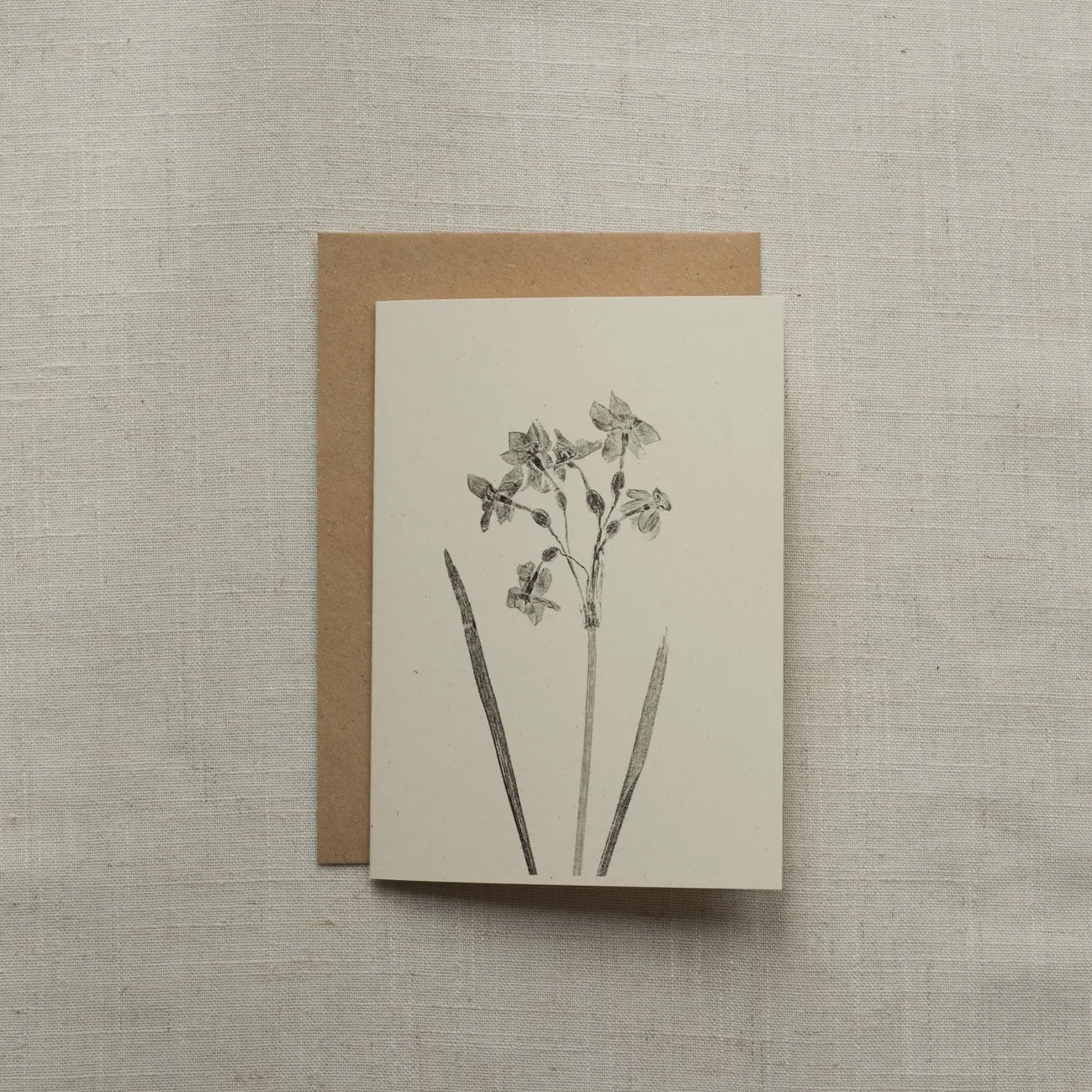 Botanical Greeting Card | Narcissus