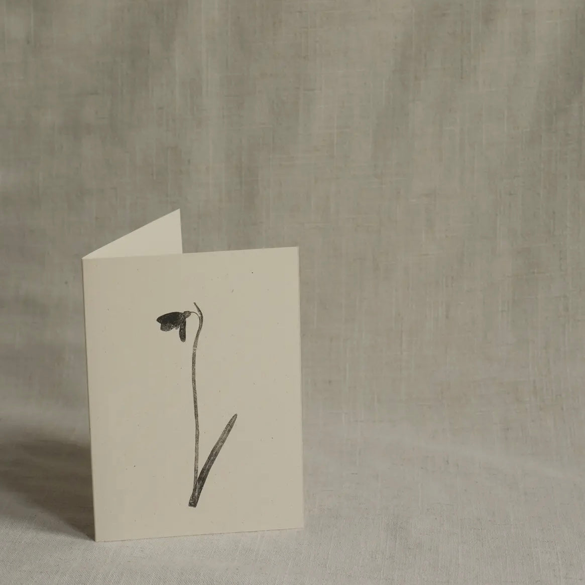 Botanical Greeting card | Snowdrop