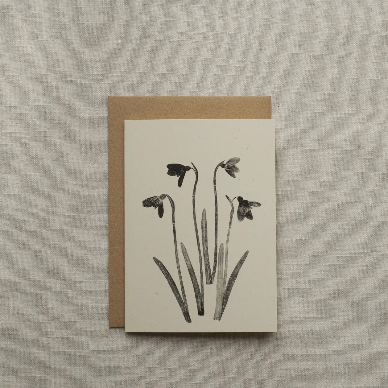 Botanical Greeting card | Snowdrops