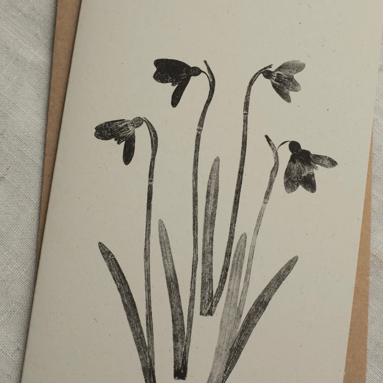 Botanical Greeting card | Snowdrops