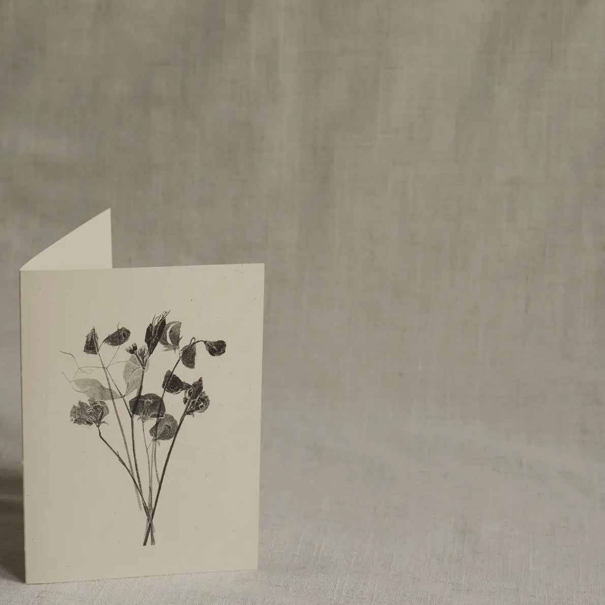 Botanical Greeting Card | Sweet Peas