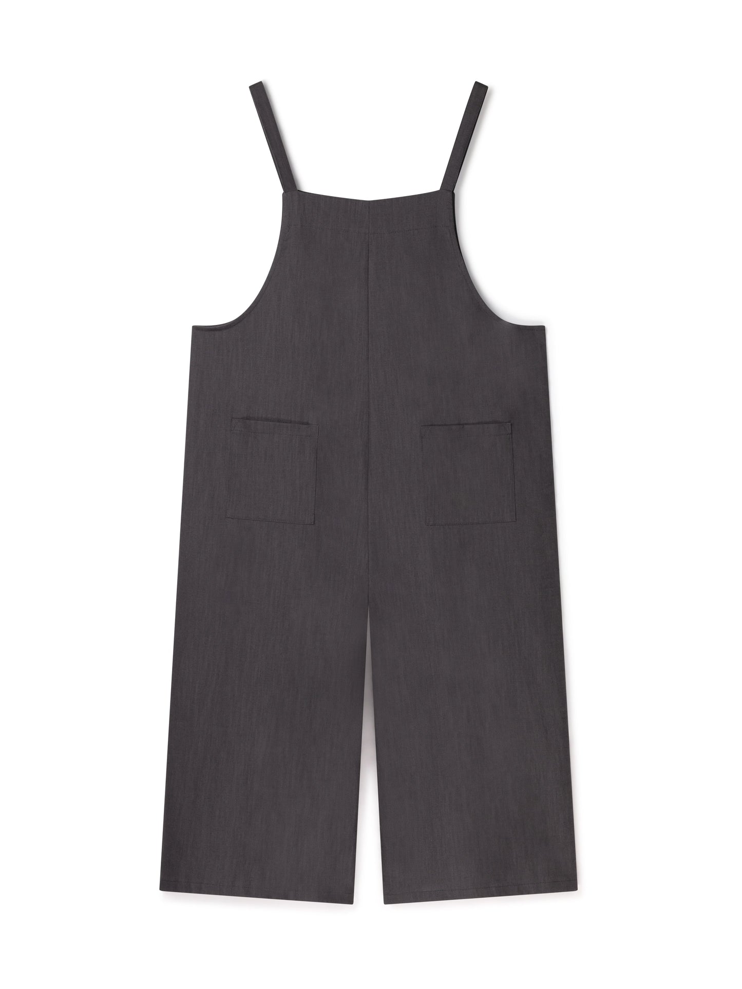 Grace Linen Jumpsuit | Charcoal
