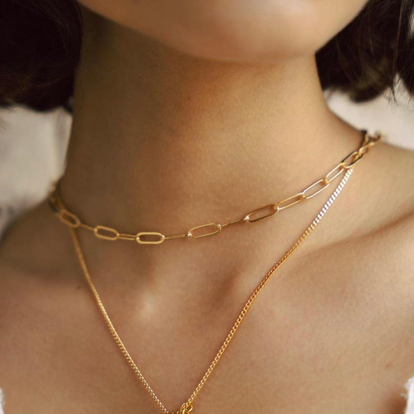 Alice Paperclip Necklace