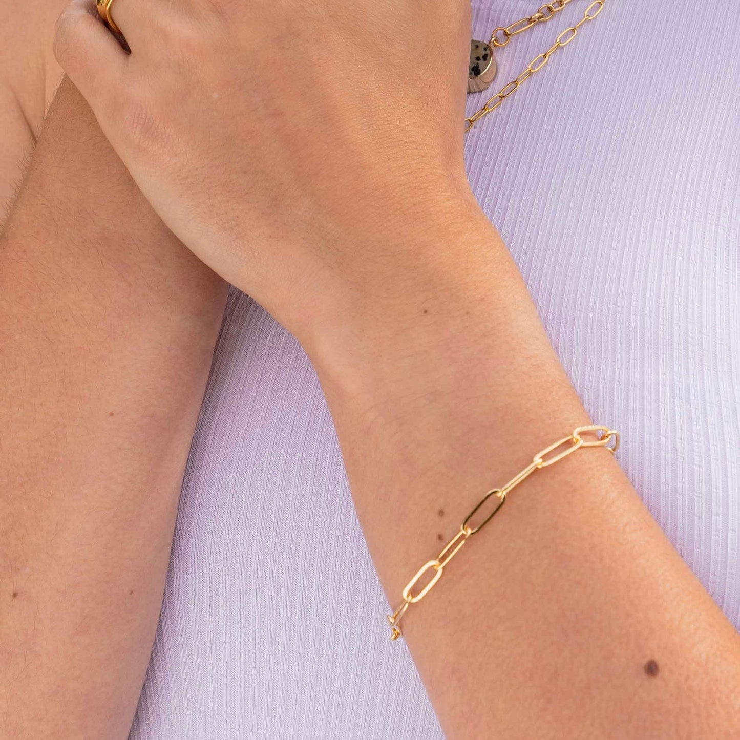 Alice Paperclip Bracelet