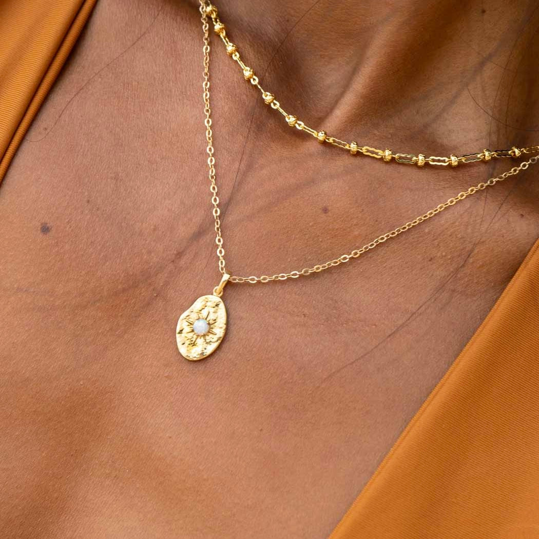 Callie Textured Necklace