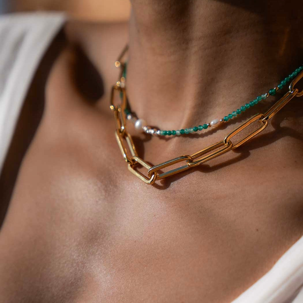 Lucy Large Oval Link Necklace