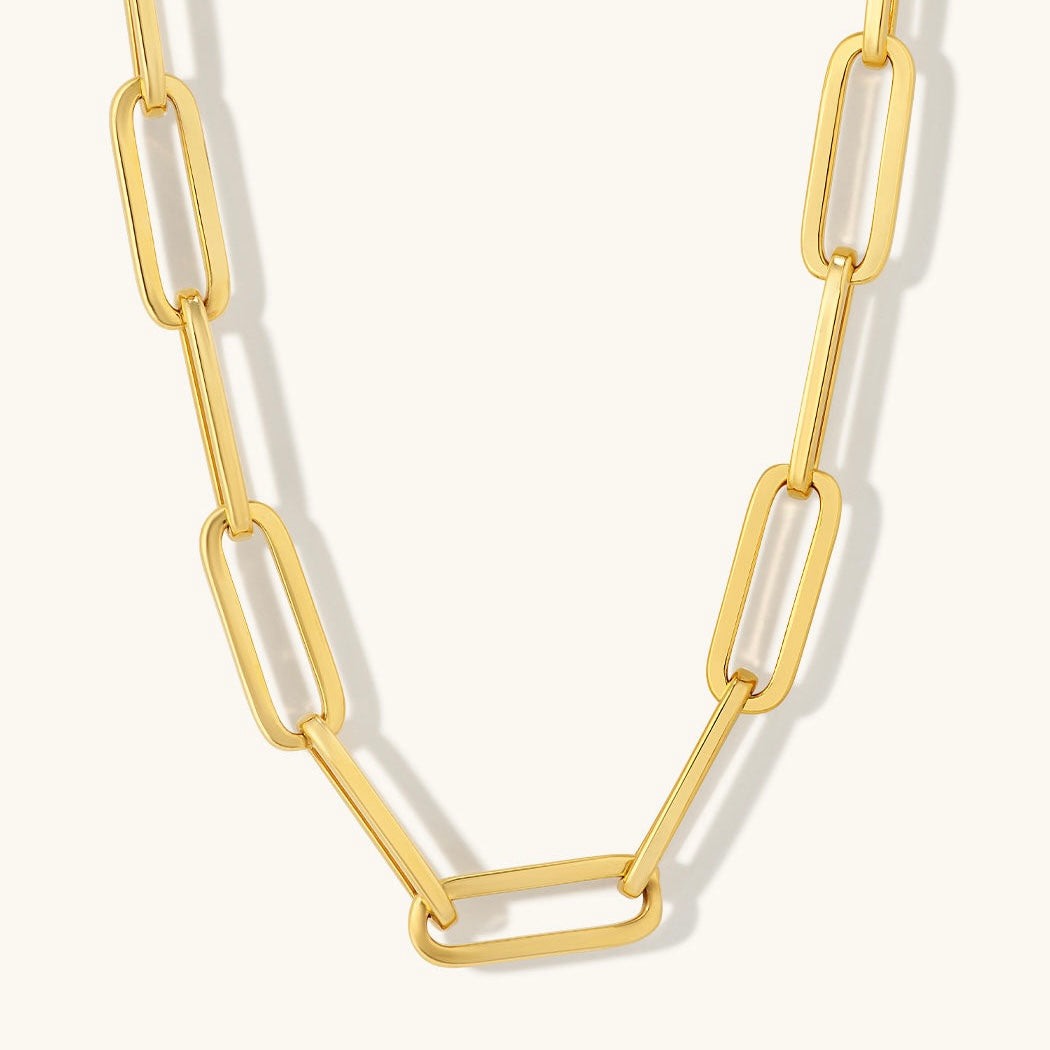 Lucy Large Oval Link Necklace