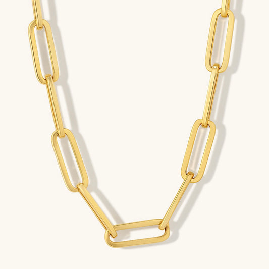 Lucy Large Oval Link Necklace