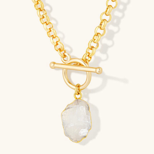 Deity Moonstone Necklace