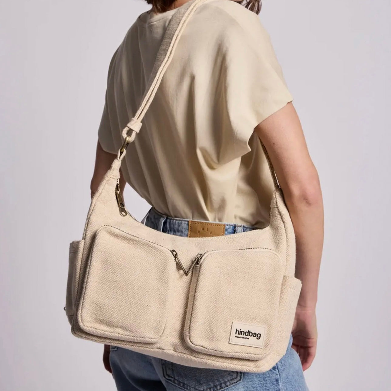 Emile Multipocket Bag | Jute