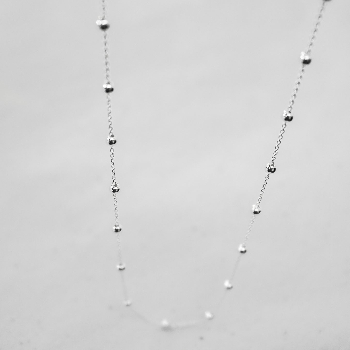 Satellite Bead Chain Necklace