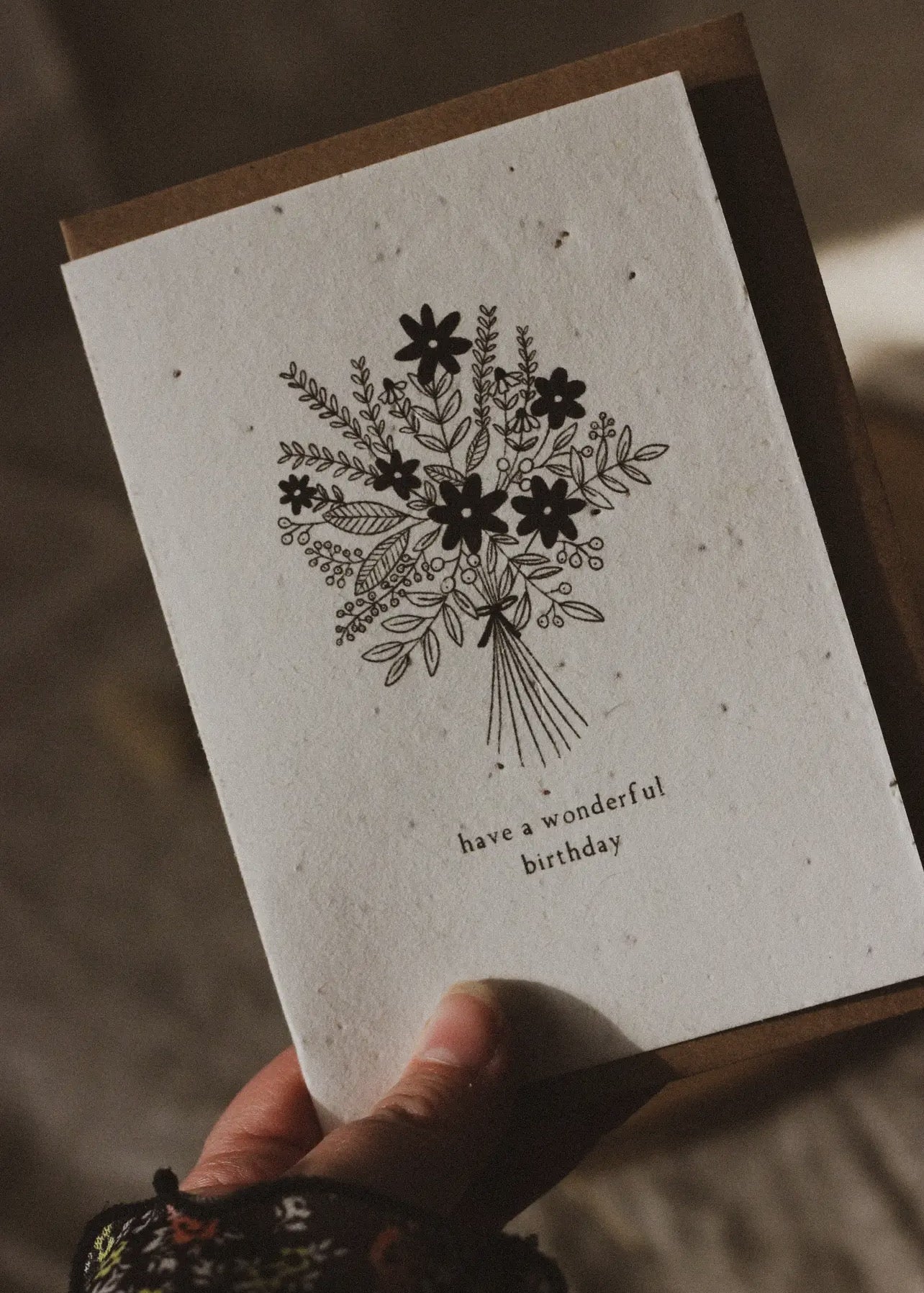 Happy Birthday | Plantable Wildflower Seed Card