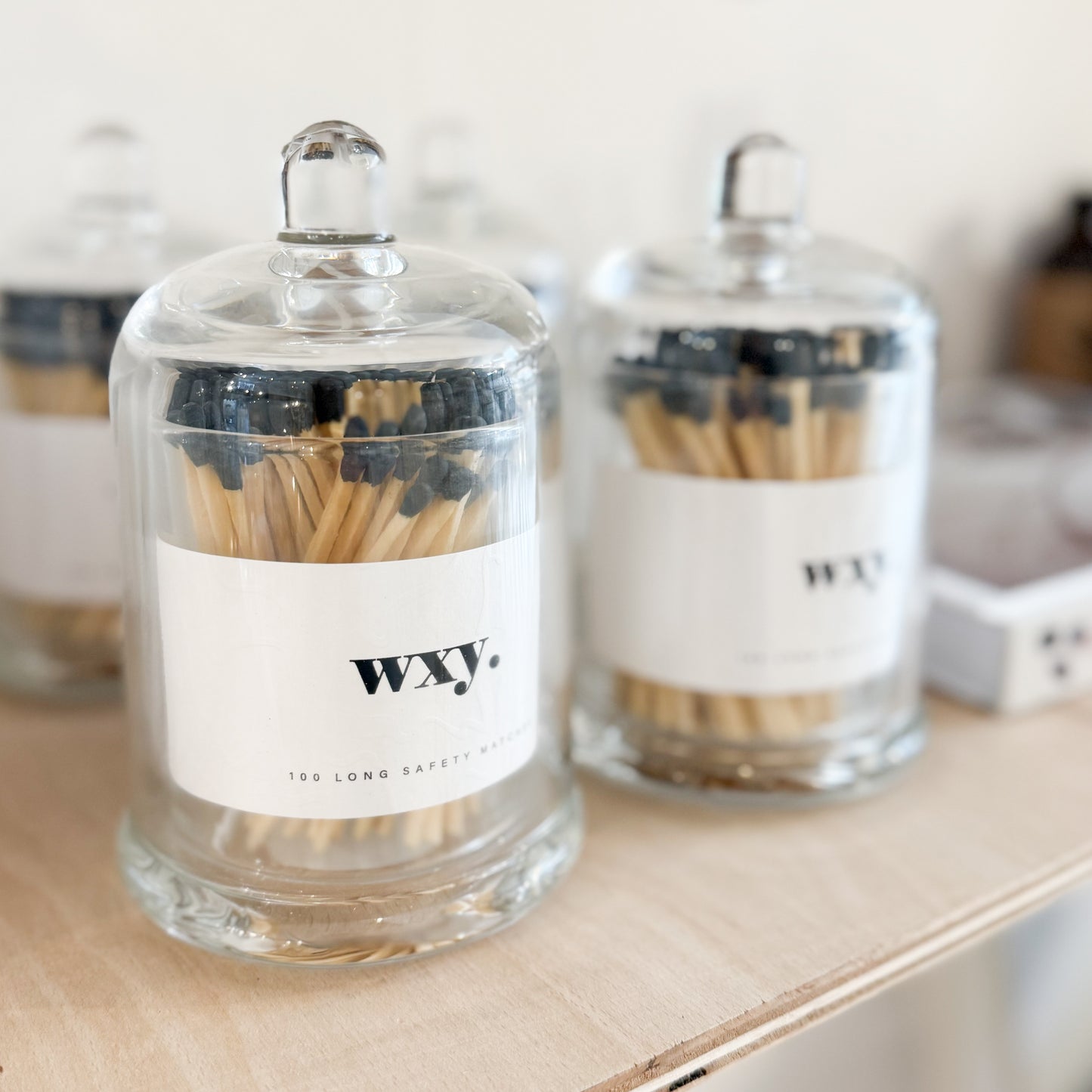 Cloche Matches | White