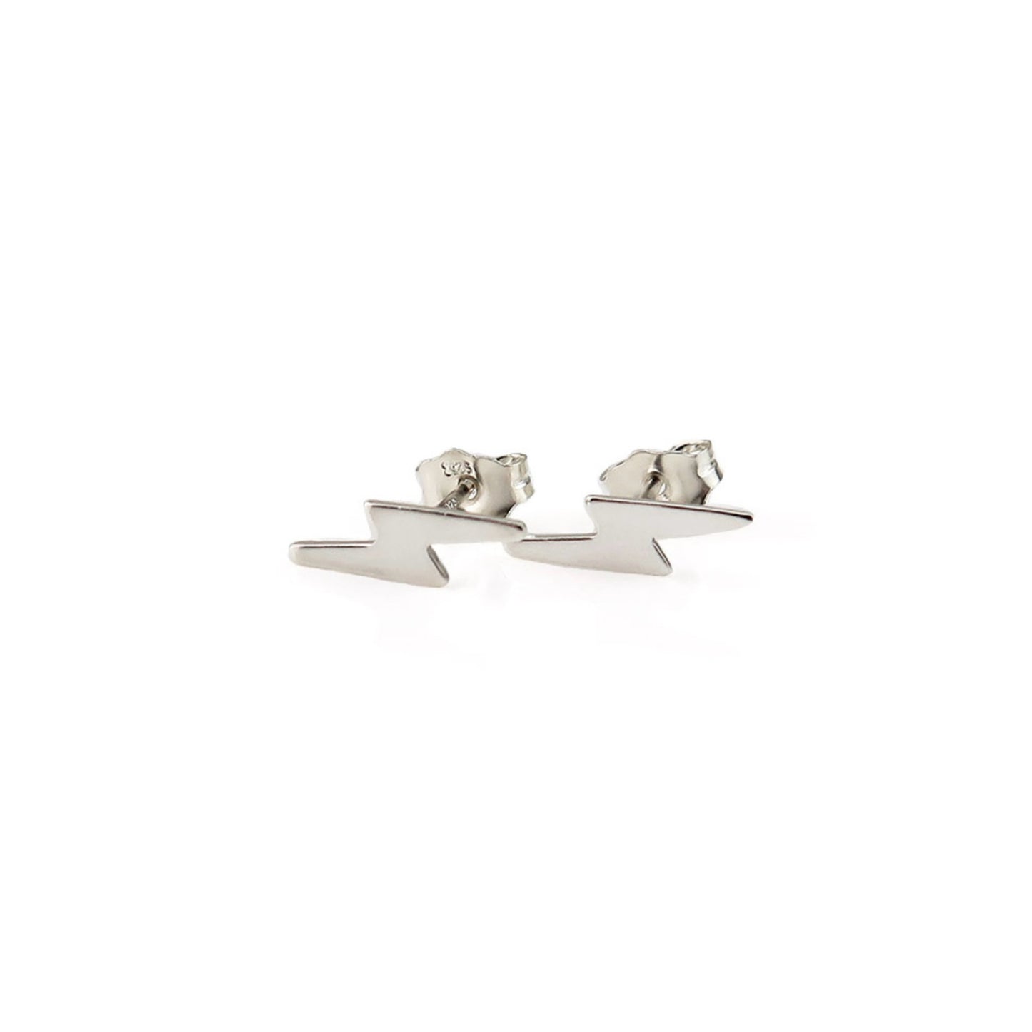 Lightning Bolt Stud Earrings