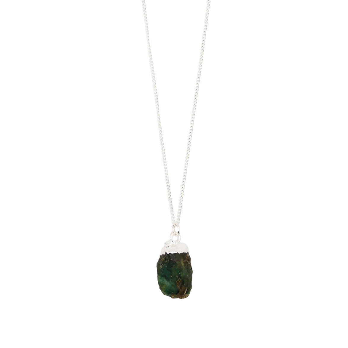 Raw Sillimanite Gemstone Necklace