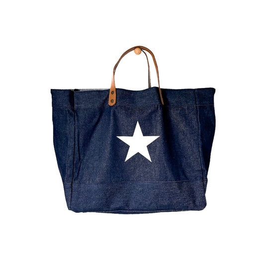 STAR Shopper Bag | Denim