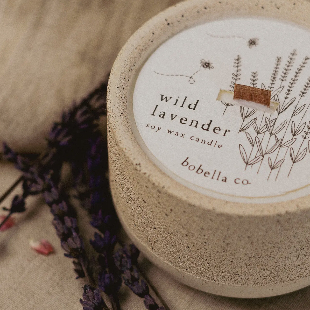 Wild Lavender | Refillable Soy Wax Candle