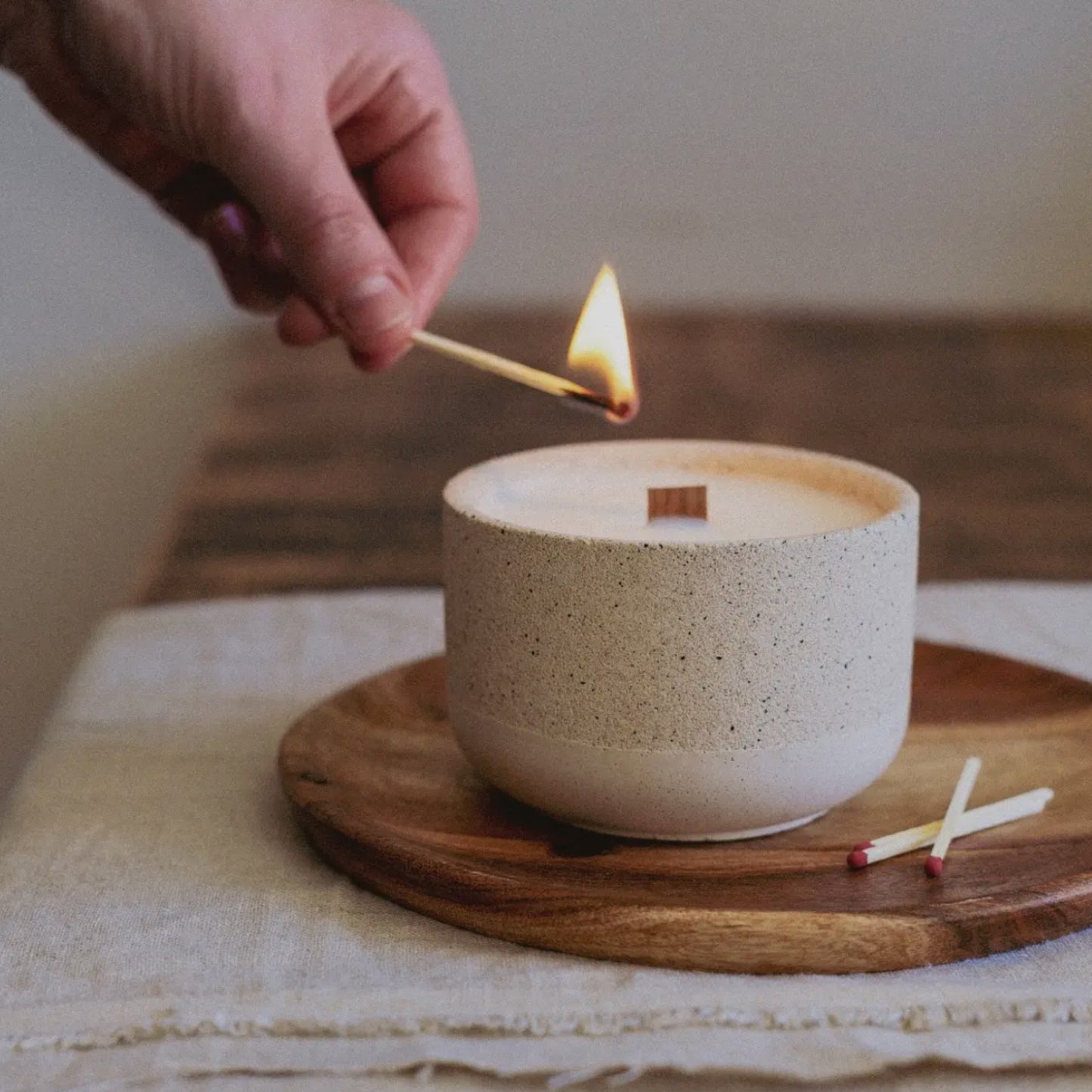 Sea Salt + Driftwood | Candle Refill