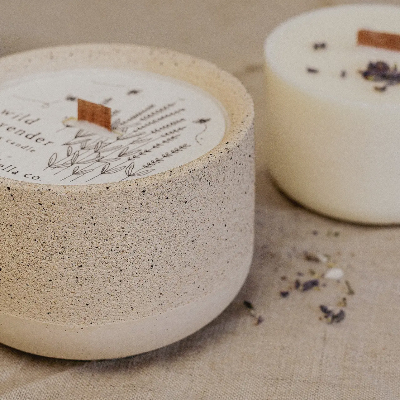 Sea Salt + Driftwood | Refillable Soy Wax Candle